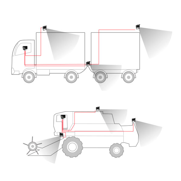 Esquema de aplicación BRV9KIT3