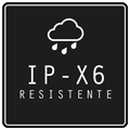 IP-X6 resistente